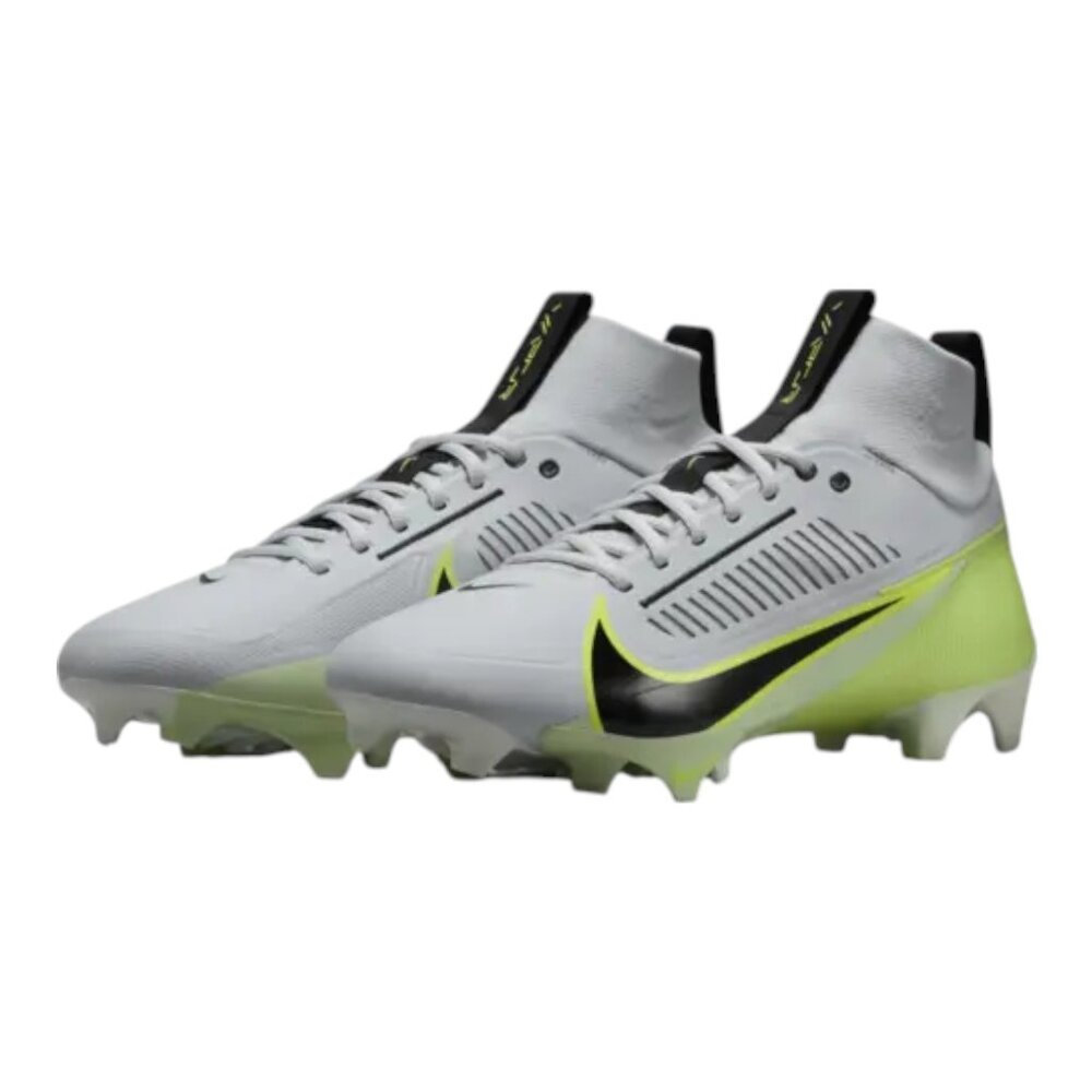 Nike Vapor Edge Pro 360 2 Football Cleats Platinum Volt  DA5456-004